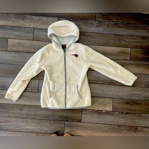 patriots NFL zip up fleece- Juniors collection